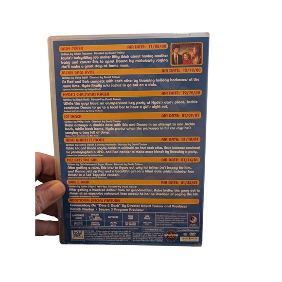 That '70s Show: Complete Season One (DVD Disc 2); Season Three (DVD Disc 2) EUC - Picture 6 of 10